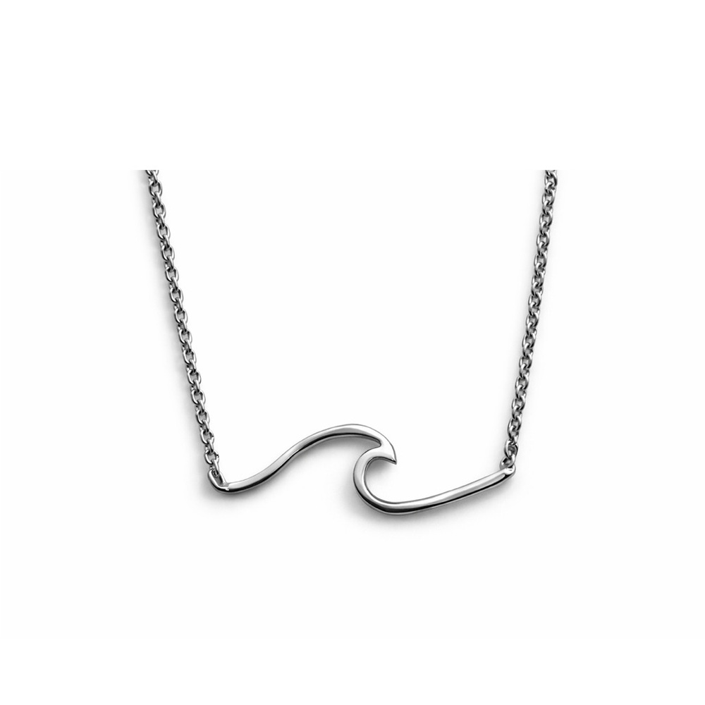 Silver Wave Pura Vida Chain